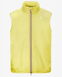 K-Way VALEN STRETCH DOT - Jackets - Gilet YELLOW SUNSTRUCK 