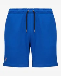 K-Way LE VRAI DORIAN POLY COTTON - Shorts - Pantaloncini sportivi BLUE ROYAL MARINE 