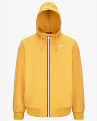 K-Way RAINER LIGHT SPACER - Fleece - Giacca YELLOW MIMOSA 