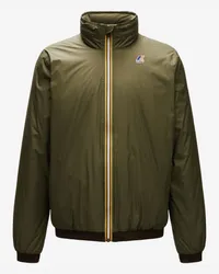 K-Way LE VRAI 3.0 SAMO ORSETTO - Jackets - Medio GREEN BLACKISH 