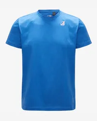 K-Way LE VRAI EDOUARD - T-ShirtsTop - T-Shirt BLUE ROYAL MARINE 