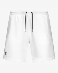 K-Way LE VRAI DORIAN POLY COTTON - Shorts - Pantaloncini sportivi WHITE 