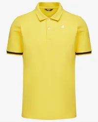 K-Way VINCENT - Polo Shirts - Polo YELLOW SUNSTRUCK 