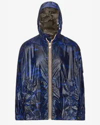 K-Way CLAUDEL CAMOU - Jackets - Medio BLUE CAMOUFLAGE 