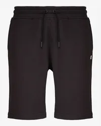 K-Way ERIK - Shorts - Pantaloncini sportivi BLACK PURE 