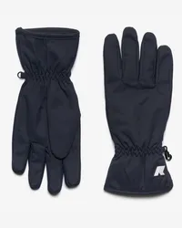 K-Way FREYR TWILL MARMOTTA - Gloves - Guanto BLUE D-BLUE A 