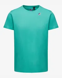 K-Way LE VRAI EDOUARD - T-ShirtsTop - T-Shirt GREEN MARINE 