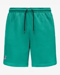 K-Way LE VRAI DORIAN POLY COTTON - Shorts - Pantaloncini sportivi GREEN 