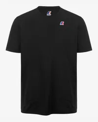 K-Way SERIL TRAVEL - T-ShirtsTop - T-Shirt BLACK PURE 