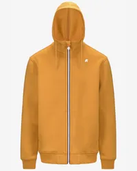 K-Way RAINER SPACER - Fleece - Giacca YELLOW INCA 