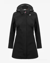 K-Way MATHY BONDED JERSEY - Jackets - Medio - Donna - BLACK PURE 