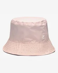 K-Way PASCALLE PLUS REVERSIBLE - Headwear - Cappello PINK GARDENIA-RED DK 