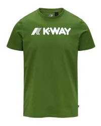 K-Way ERIC - T-ShirtsTop - T-Shirt GREEN CACTUS 