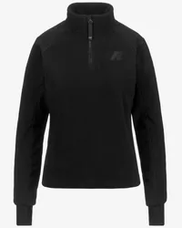 K-Way CEILLAC POLAR - Fleece - Pull  Over - Donna - BLACK PURE 