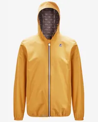 K-Way JACK STRETCH DOT - Jackets - Corta YELLOW LT JURASSIC 