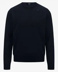 K-Way SEBASTIEN MERINO - Knitwear - Pull  Over Blue Depth 