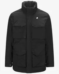 K-Way MANPHY WARM OTTOMAN - Jackets - Medio BLACK PURE 