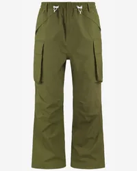 K-Way ED-SHELL - Pants - Pantaloni sportivi GREEN SPHAGNUM 