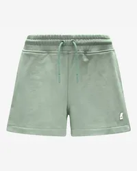 K-Way RIKA - Shorts - Pantaloncini sportivi - Donna - GREEN BAY 