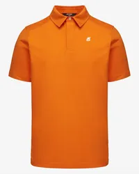 K-Way VINCELLE - Polo Shirts - Polo ORANGE RUSSET 