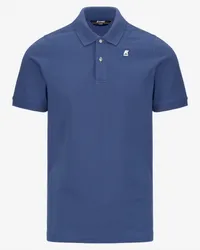 K-Way VINNIE - Polo Shirts - Polo BLUE FIORD 