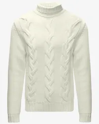 K-Way VIRGIL BRAID - Knitwear - Pull  Over WHITE MILK 