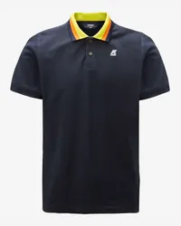 K-Way OLIVET - Polo Shirts - Polo Blue Depth 