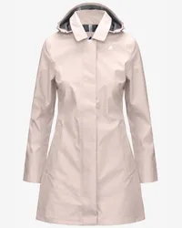 K-Way MATHY BONDED JERSEY - Jackets - Medio - Donna - PINK GARDENIA 