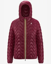 K-Way LILY QUILTED WARM - Jackets - Corta - Donna - RED DK 