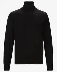 K-Way HENRY MERINO - Knitwear - Pull  Over Black Pure 