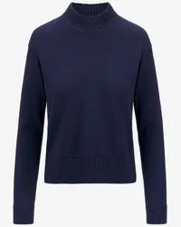 K-Way AGATA COTTON CASHMERE - KNITWEAR - Maglia - Donna - BLUE DK 