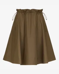 K-Way GAELA SATIN - Skirts - Longuette - Donna - BROWN CORDA 