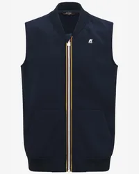 K-Way SANDOR LIGHT SPACER - Fleece - Gilet BLUE DEPTH 