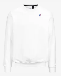 K-Way LE VRAI AUGUSTE HV POLY CO - Fleece - Maglia WHITE 