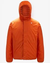 K-Way JUKES THERMO  LIGHT REVERSIBLE - Jackets - Corta ORANGE RUST 