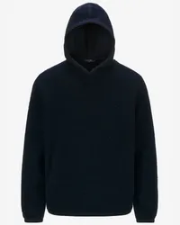 K-Way ERNIE WOOL FLEECE - Fleece - Maglia BLUE DEPTH 