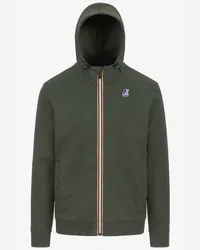 K-Way LE VRAI ARROUX HV POLY CO - Fleece - Giacca GREEN BLACKISH 