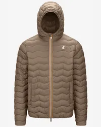 K-Way JACK QUILTED WARM - Jackets - Corta BEIGE TAUPE 