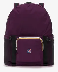 K-Way LE VRAI 3.0 MICHEL - Bags - Zaino VIOLET DK PURPLE 