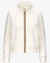 K-Way ALARA LIGHT SPACER - Fleece - Giacca - Donna - WHITE GARDENIA 