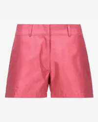 K-Way SHORY SHANTUNG - LIKE 2L - Shorts - Pantaloncini sportivi - Donna - PINK CAMELIA SHANTUNG 