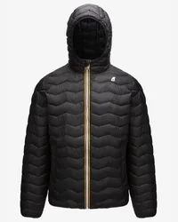 K-Way JACK QUILTED WARM - Jackets - Corta BLACK PURE 