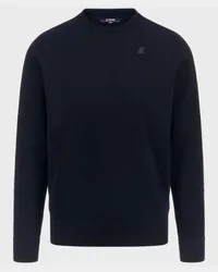 K-Way SEBASTIEN EASY CARE - Knitwear - Pull  Over Blue Depth 