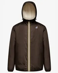 K-Way LE VRAI 3.0 CLAUDE ORSETTO - Jackets - Medio BROWN MOGANO 