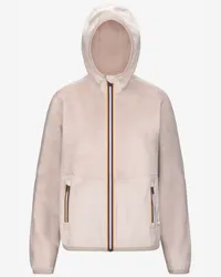 K-Way LILY VELOUR POLAR REVERSIBLE - Fleece - Giacca - Donna - PINK TINT-PINK TINT 