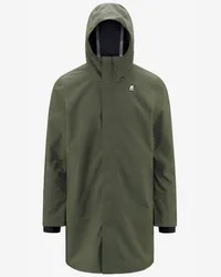 K-Way THOMAS BONDED - Jackets - Lungo GREEN B -BLUE DEPTH 