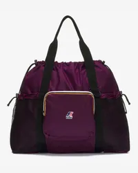 K-Way LE VRAI 3.0 JEANETTE - Bags - Tote Bag VIOLET DK PURPLE 