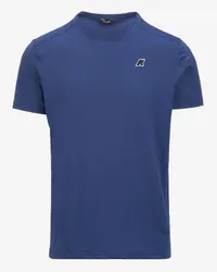 K-Way MONTOUR - T-ShirtsTop - T-Shirt BLUE FIORD 