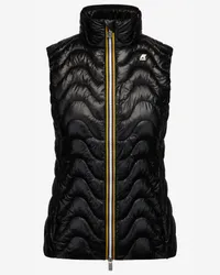 K-Way VIOLE QUILTED WARM - Jackets - Corta - Donna - BLACK PURE 