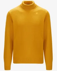 K-Way HENRY LAMBSWOOL - KNITWEAR - Pull  Over YELLOW SUNFLOWER 